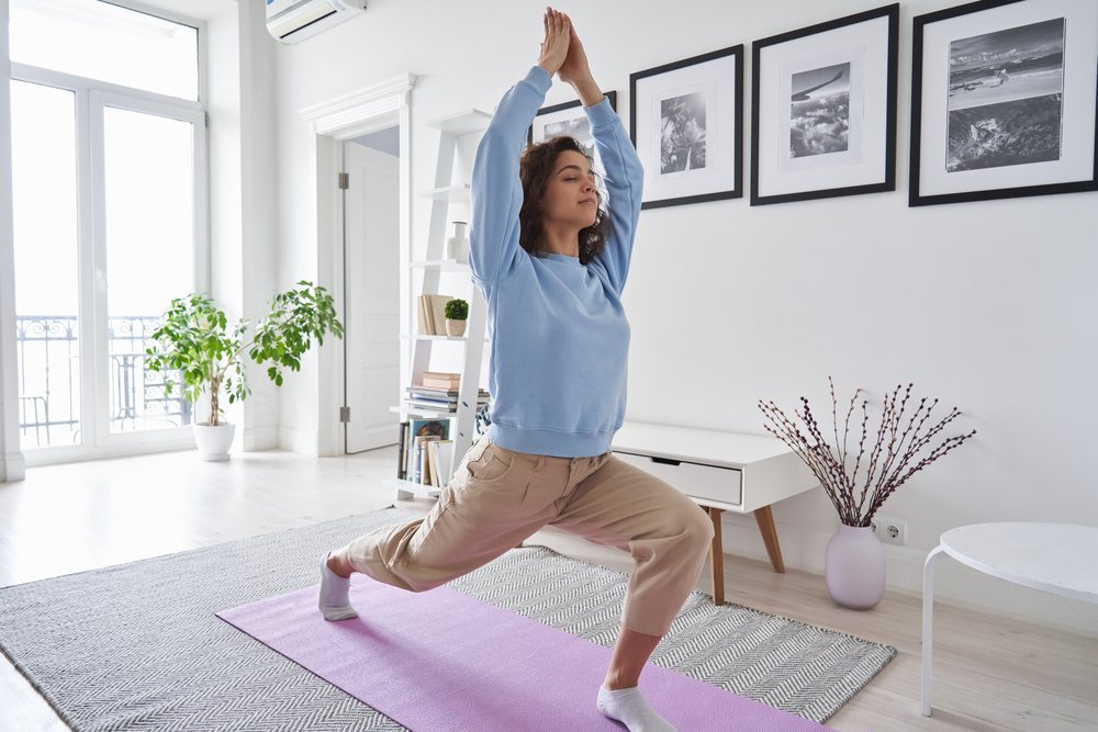 Pratique du yoga à Lyon, France