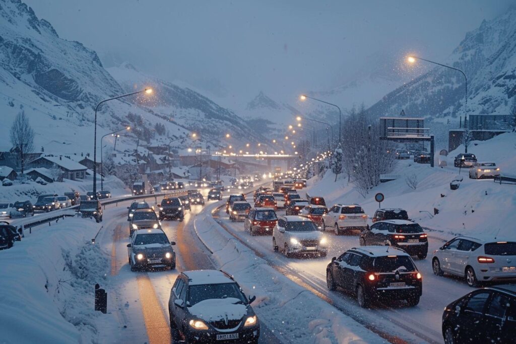 Trafic dense sur les routes d'Auvergne-Rhône-Alpes pour les vacances de février : préparez votre départ