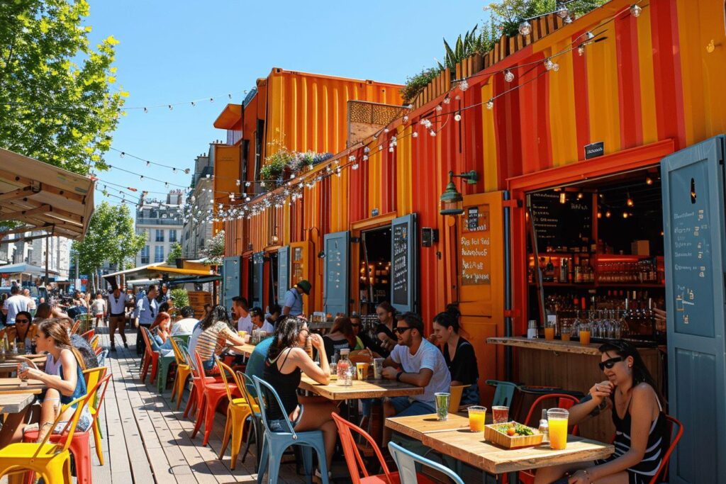 Les terrasses éphémères de Lyon : prêtes pour le week-end, ambiance estivale garantie