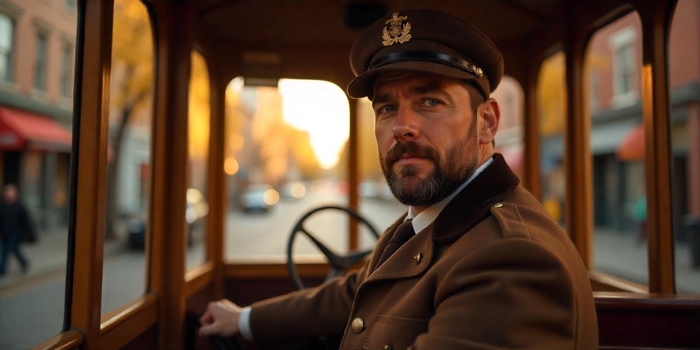 Un conducteur de ligne