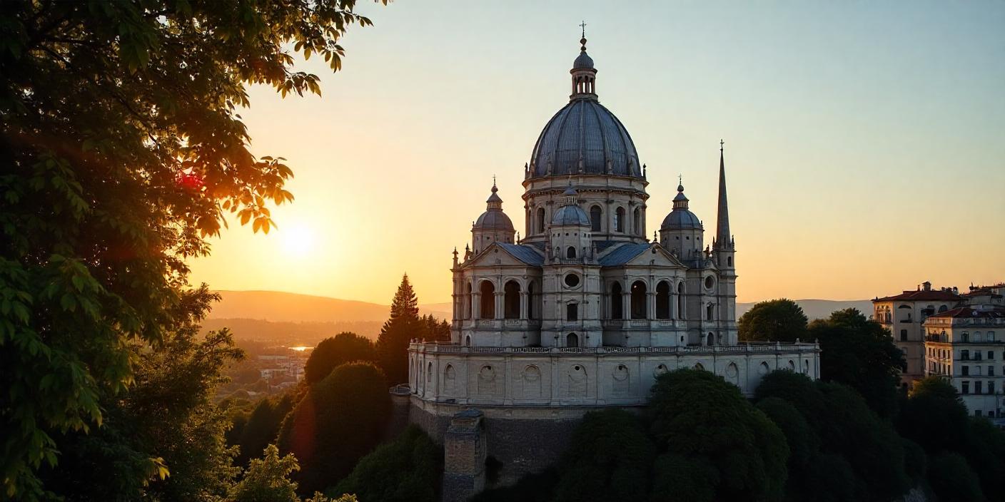La basilique Notre-Dame de Fourvière à Lyon