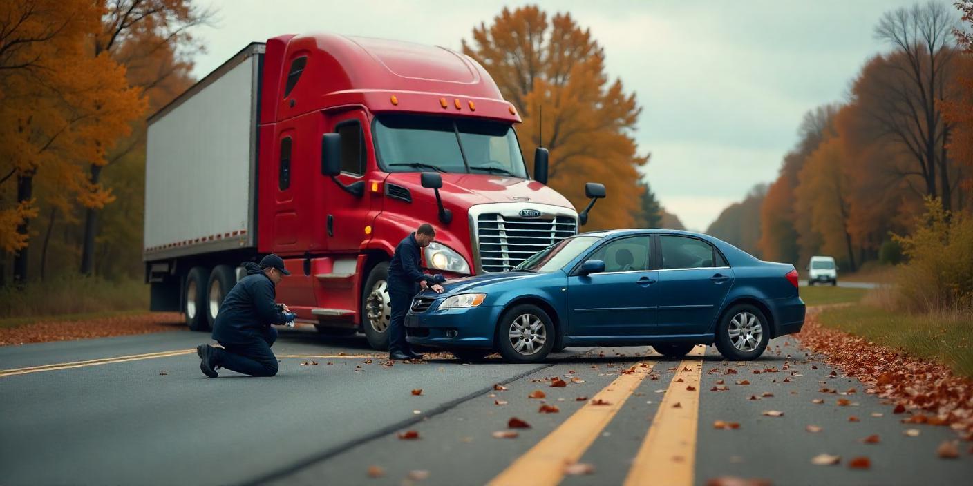 Accident mortel d'un poids-lourd