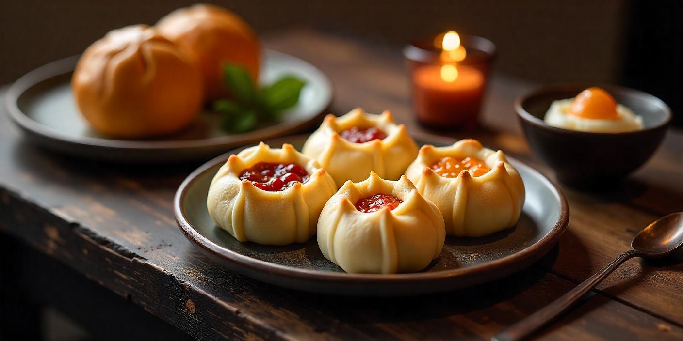 Les baos, petites brioches farcies