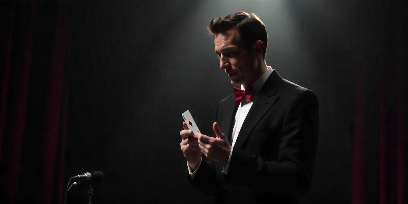 Un magicien professionnel