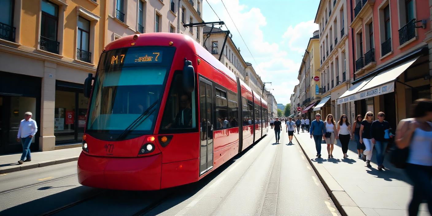 La M7 à Lyon