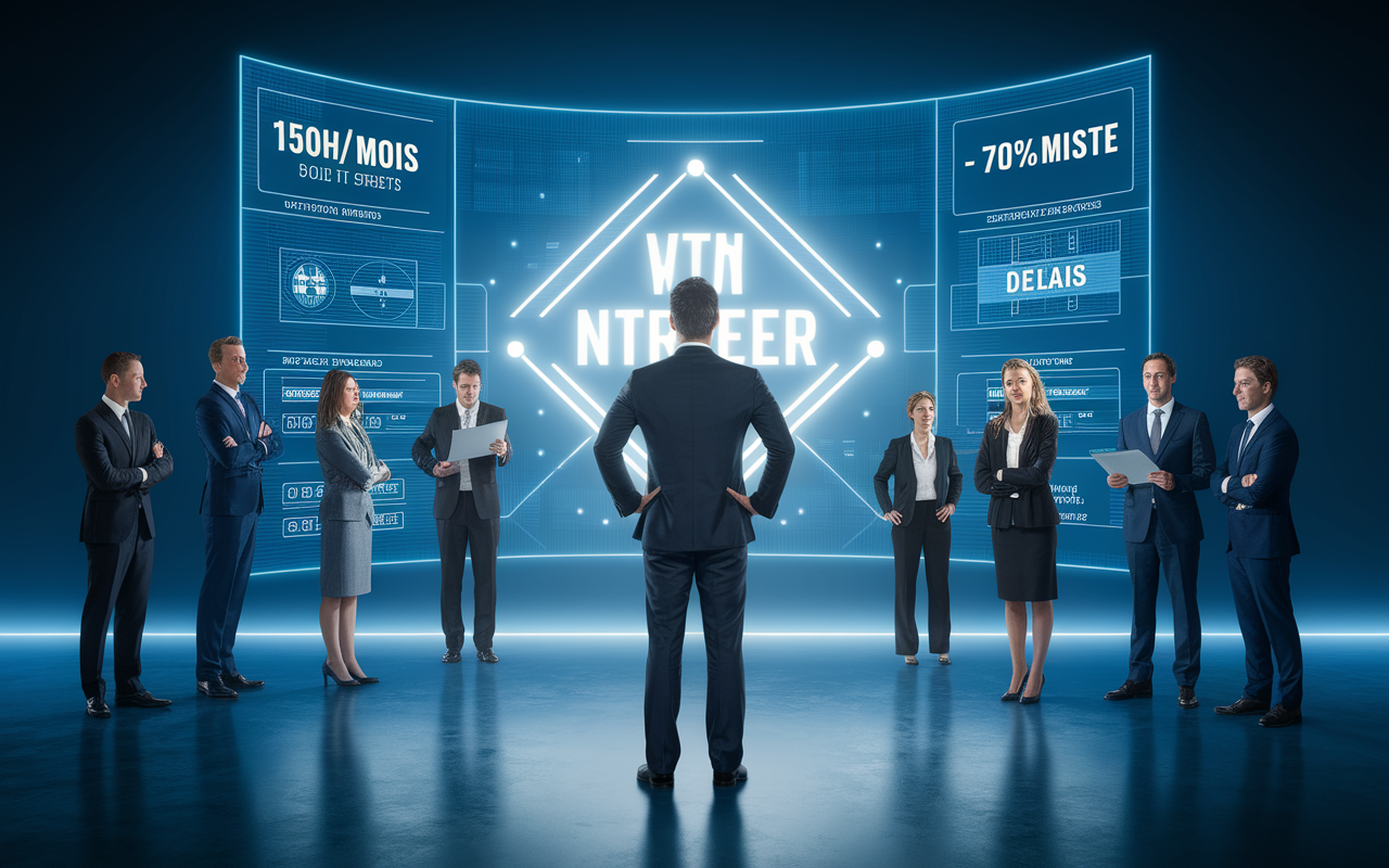 Chef entreprise automatisation temps productivité