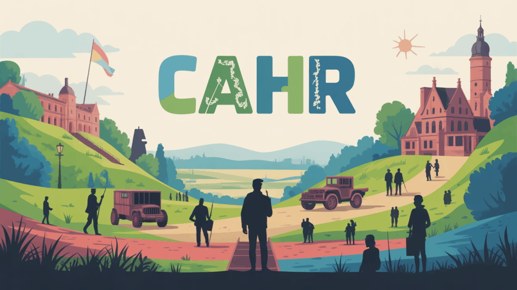 Illustration paysage Alsace patrimoine militaire CAHR