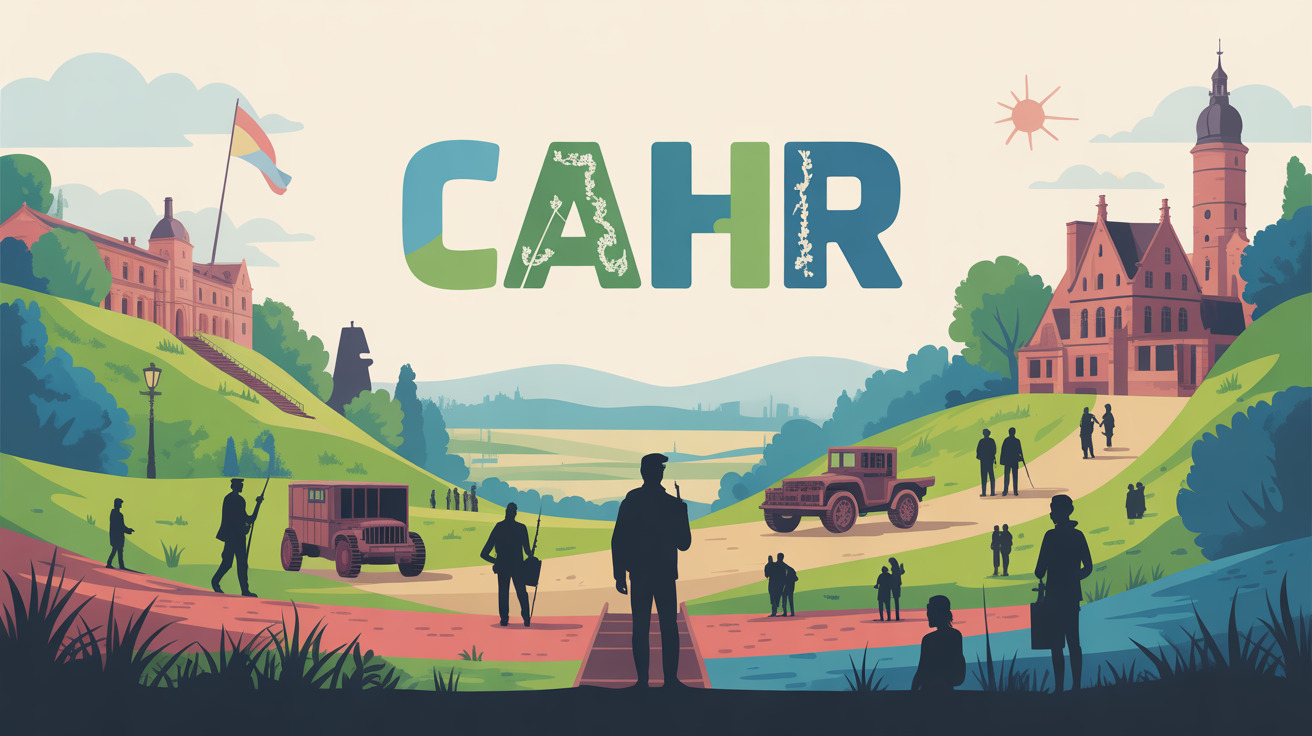 Illustration paysage Alsace patrimoine militaire CAHR