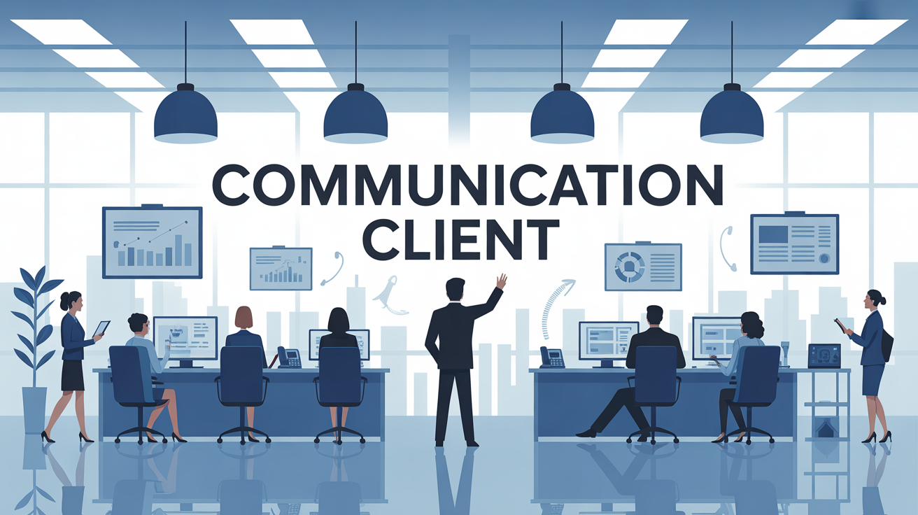 Centre d'appels moderne Miratel Communication Client
