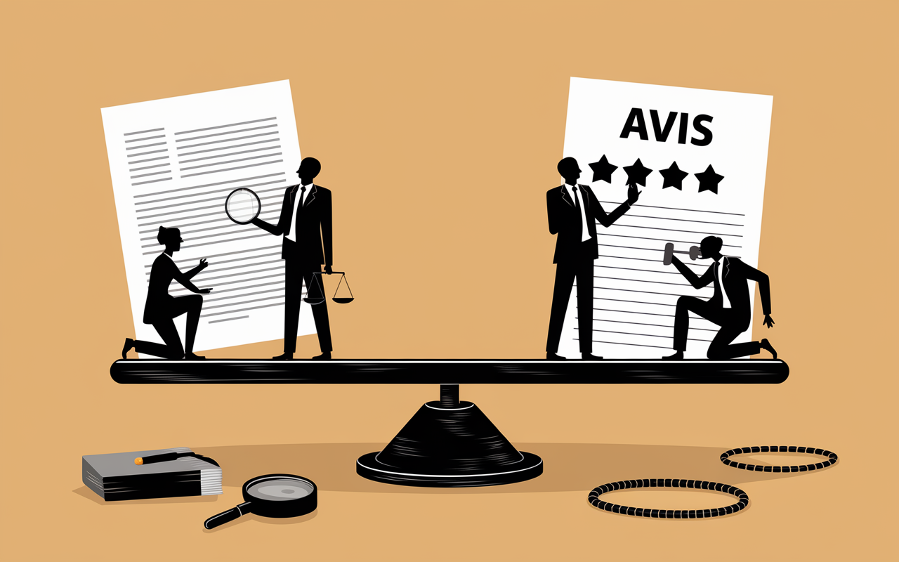 Balance legalite et avis clients Innovaaa