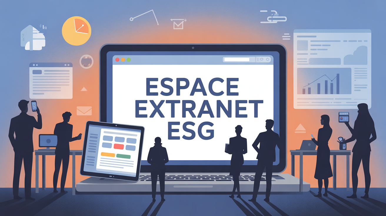 accueil espace extranet esg sur tous supports
