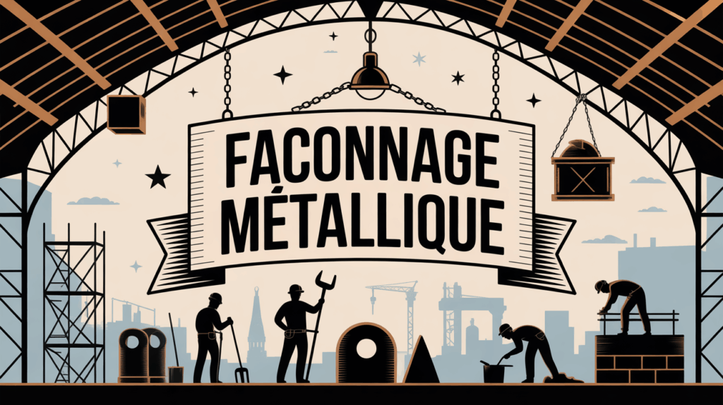 Chantier faconnage metallique Lyon batiment ancien moderne
