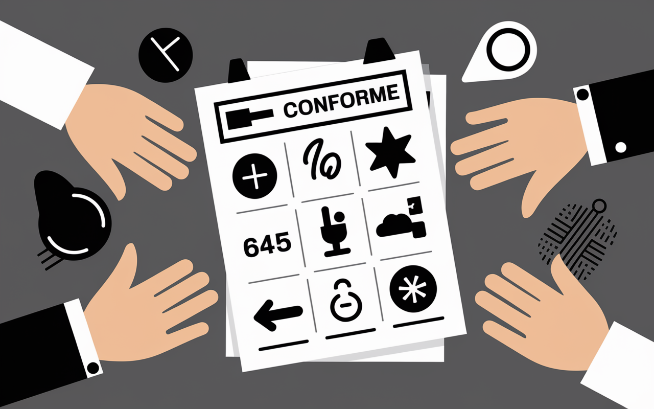 fiche signaletique entreprise pictogrammes conformite