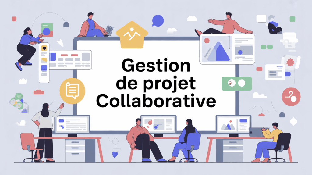 Vue moderne d'espace de travail Atolia gestion projet