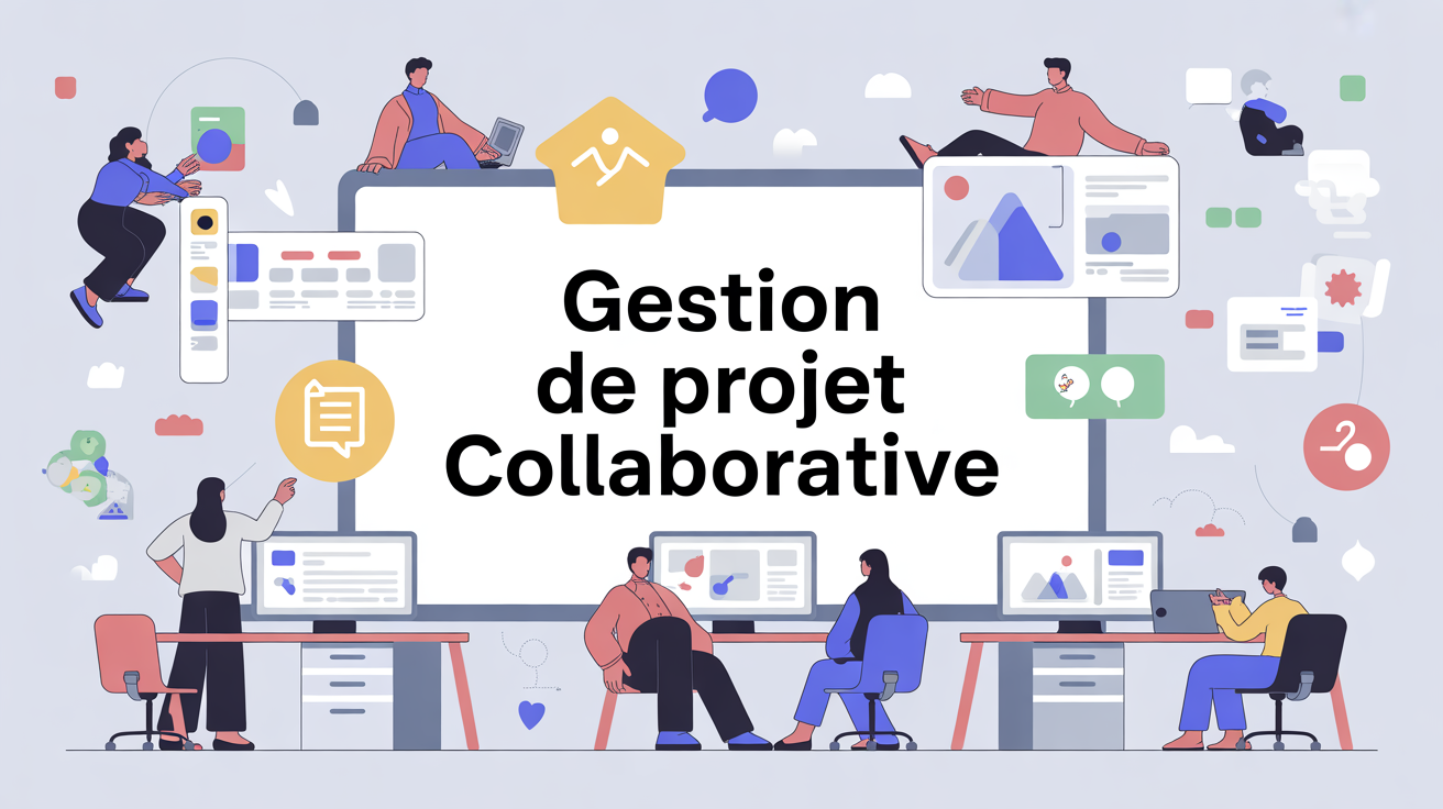 Vue moderne d'espace de travail Atolia gestion projet