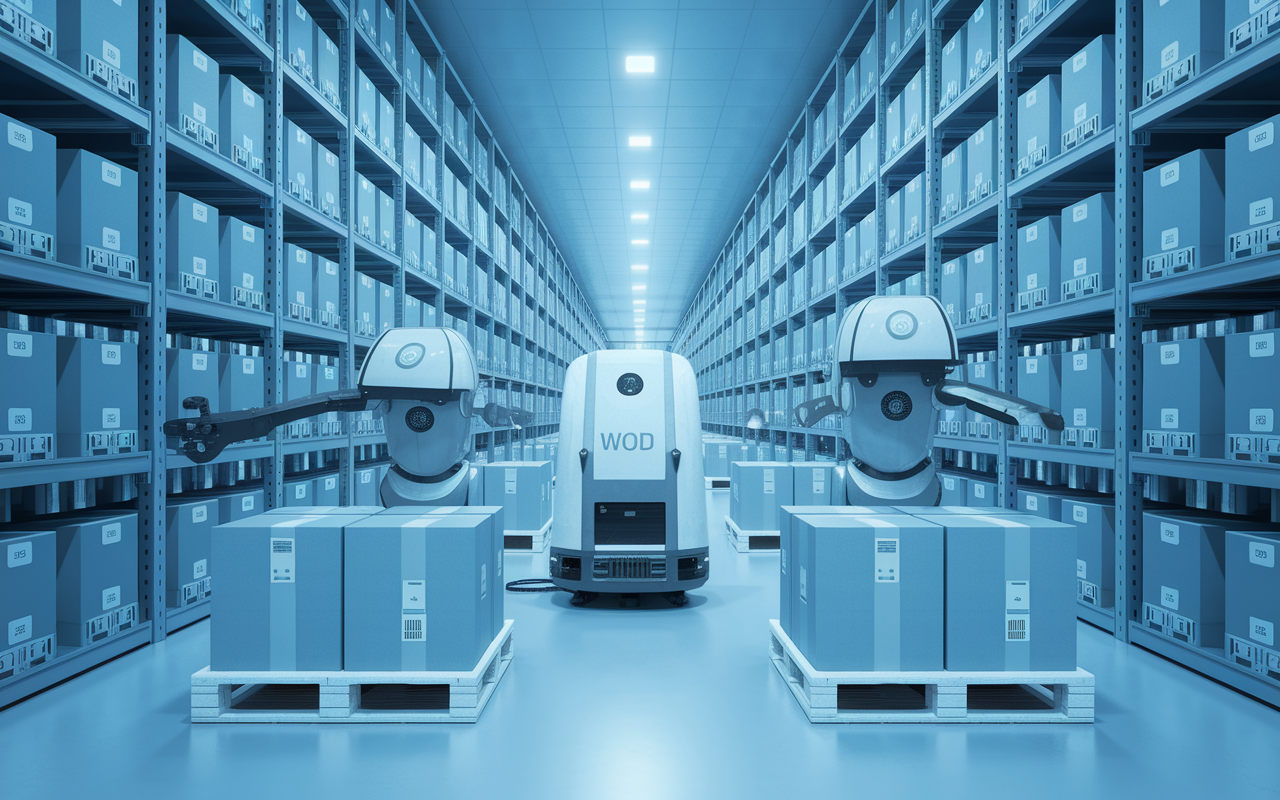 Innovations technologies hub logistique Harnes e-commerce