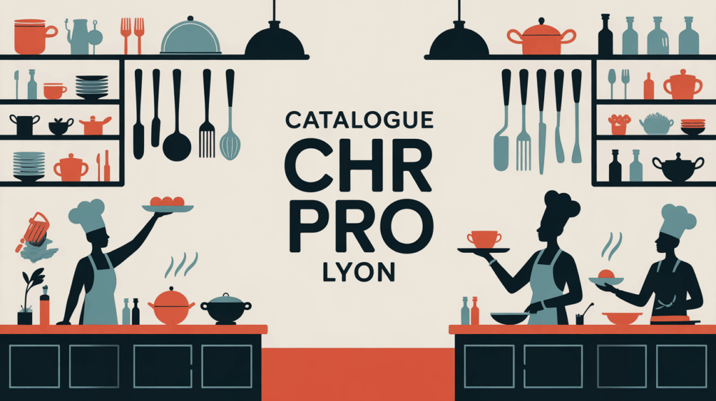 catalogue CHR pro Lyon ustensiles cuisine chefs serveurs