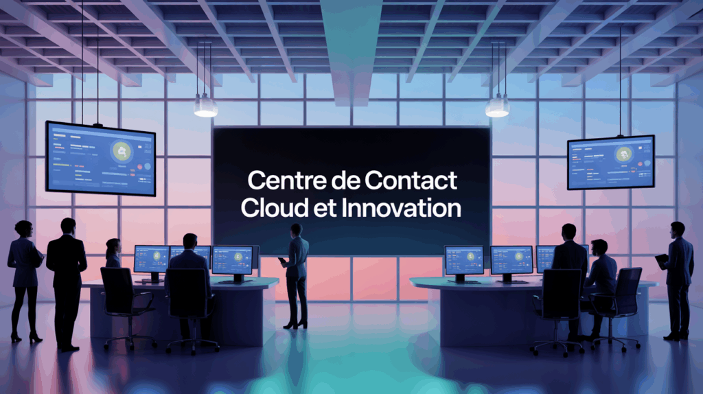 centre de contact cloud moderne odigo professionnels open space
