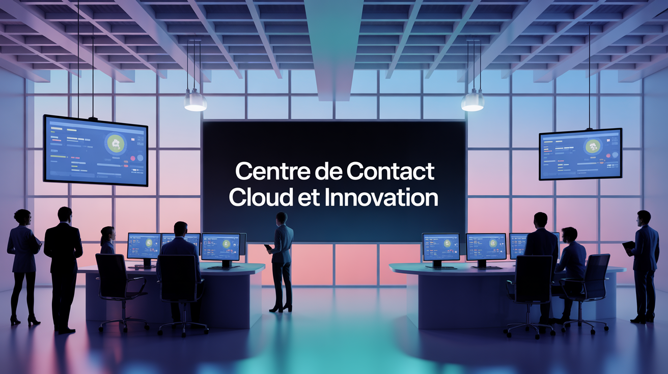 centre de contact cloud moderne odigo professionnels open space