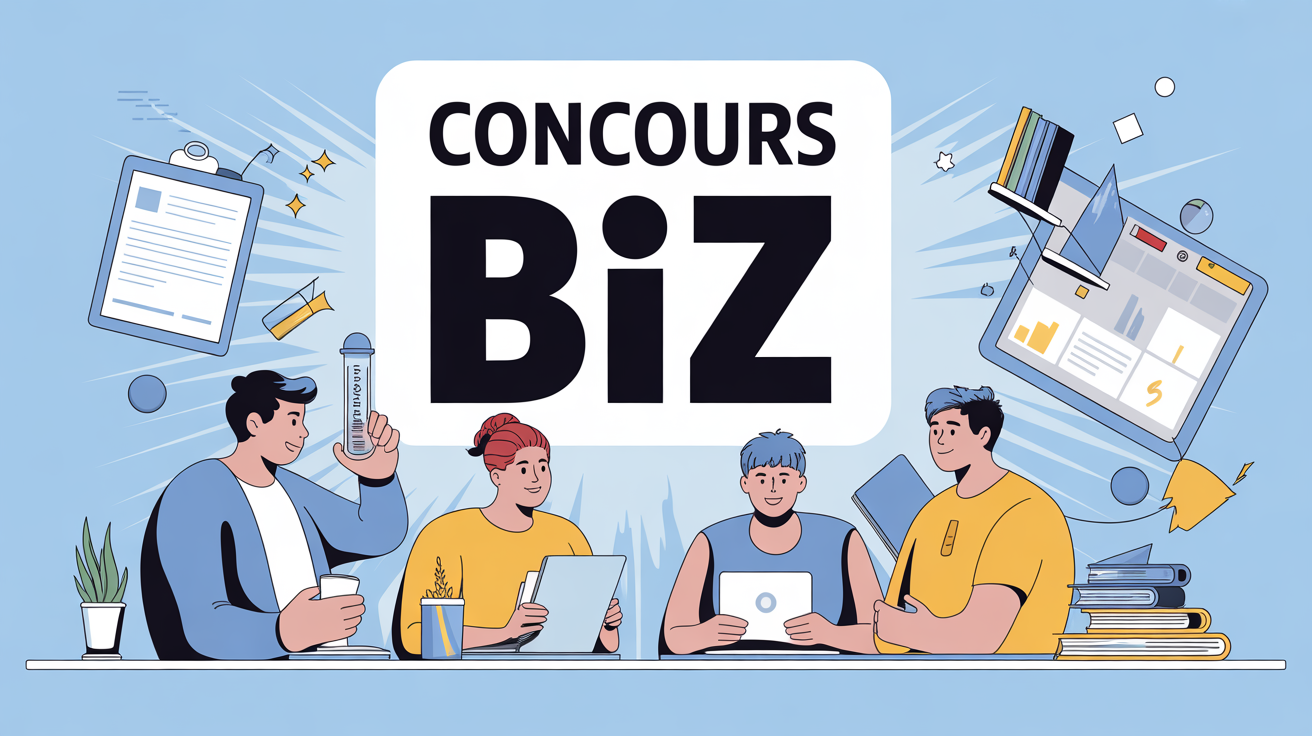 Illustration jeunes adultes concours BIZ dynamique