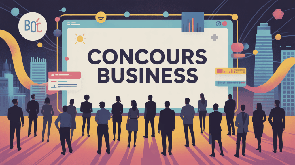 Concours business Lyon grand écran digital