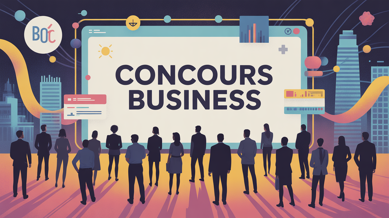 Concours business Lyon grand écran digital