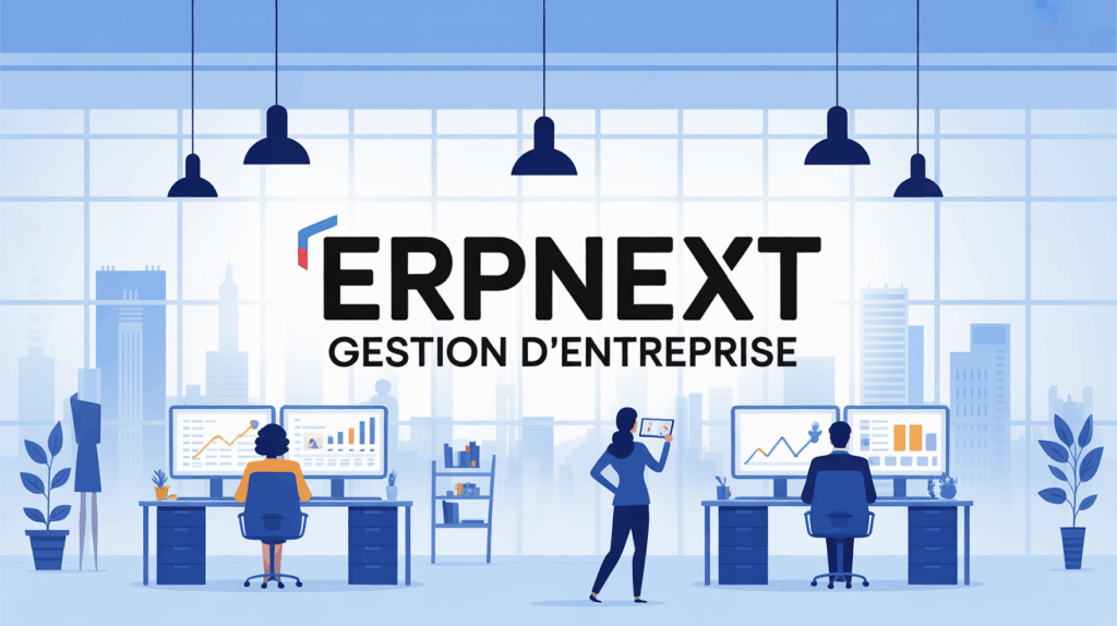 ERPNext gestion Lyon PME open source