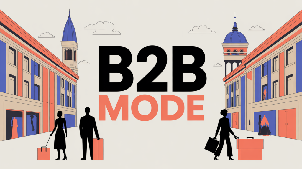 Illustration professionnelle B2B Mode Lyon Efashion Paris