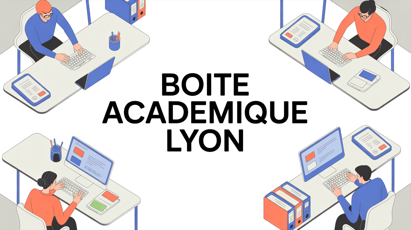 Illustration boite academique Lyon espace numerique