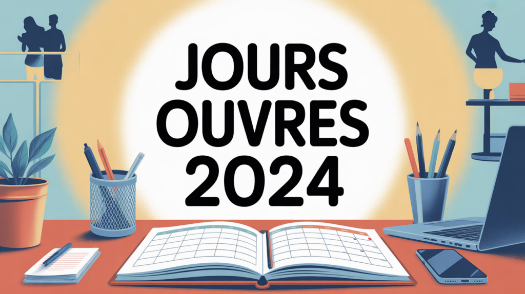 calendrier jours ouverts 2024 entreprise lyon