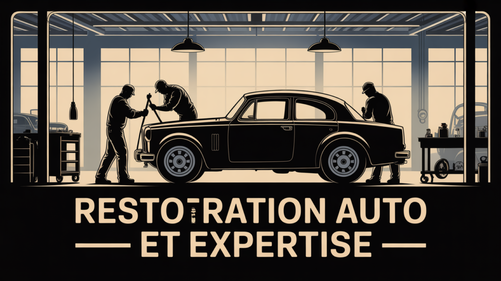 Atelier auto, mecaniciens, ambiance conviviale