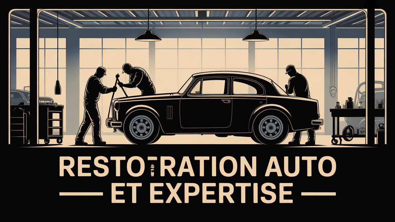 Atelier auto, mecaniciens, ambiance conviviale