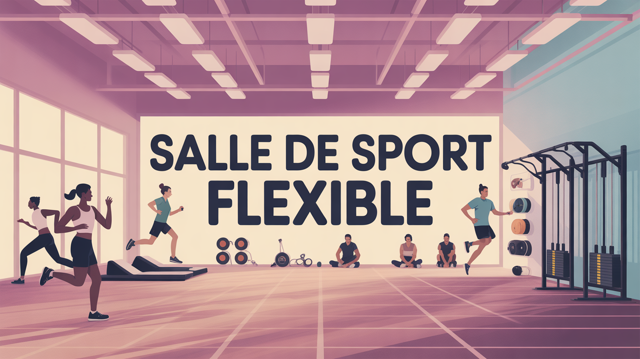 Salle de sport flexible, lumineuse, ambiance communautaire à Toulouse