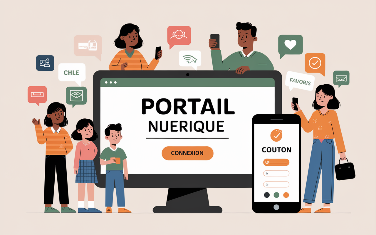interface de connexion portail atrium pronote
