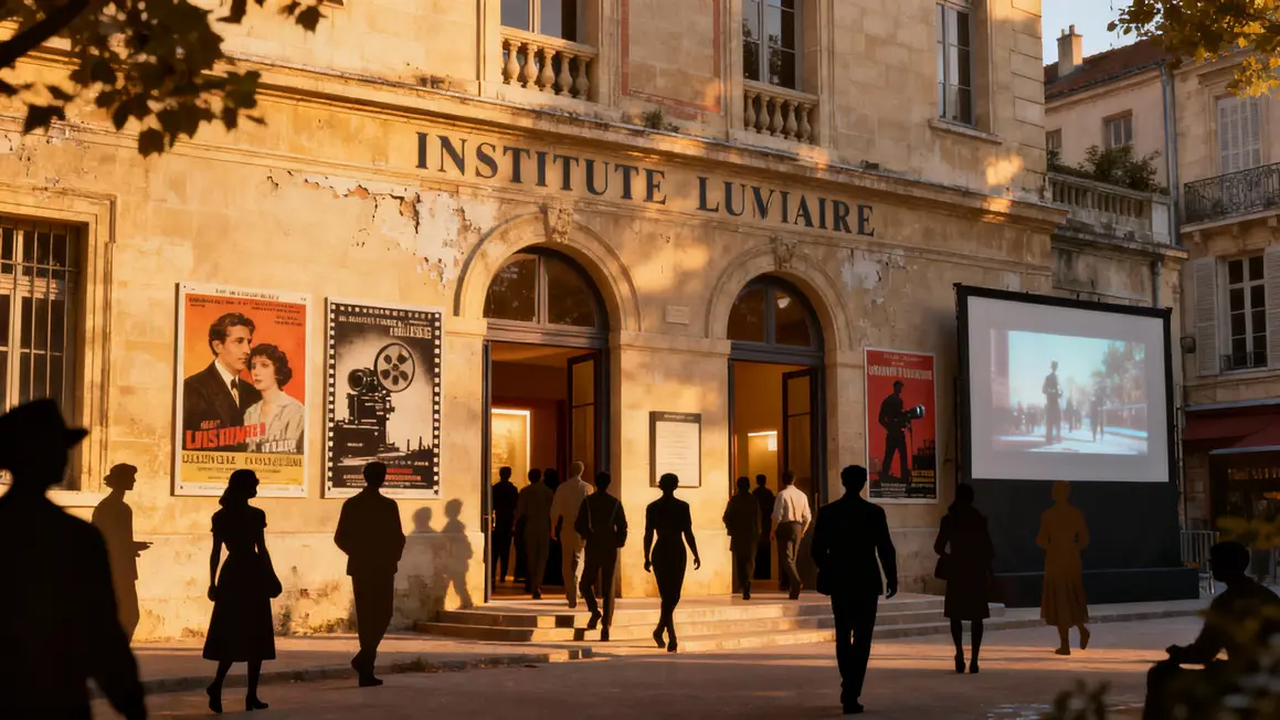 Institut Lumière Lyon foule et affiches Festival 2026