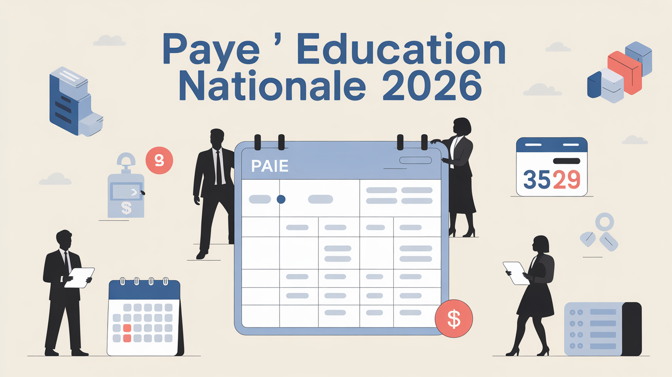 tableau paye education nationale 2026 silhouettes fiche paie