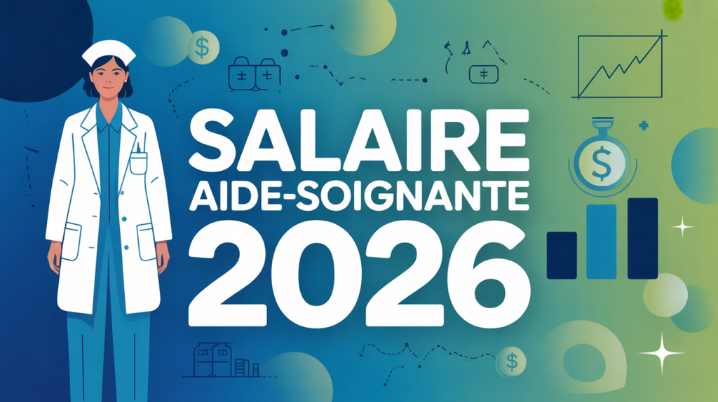 salaire aide soignante 2026 image stylisee