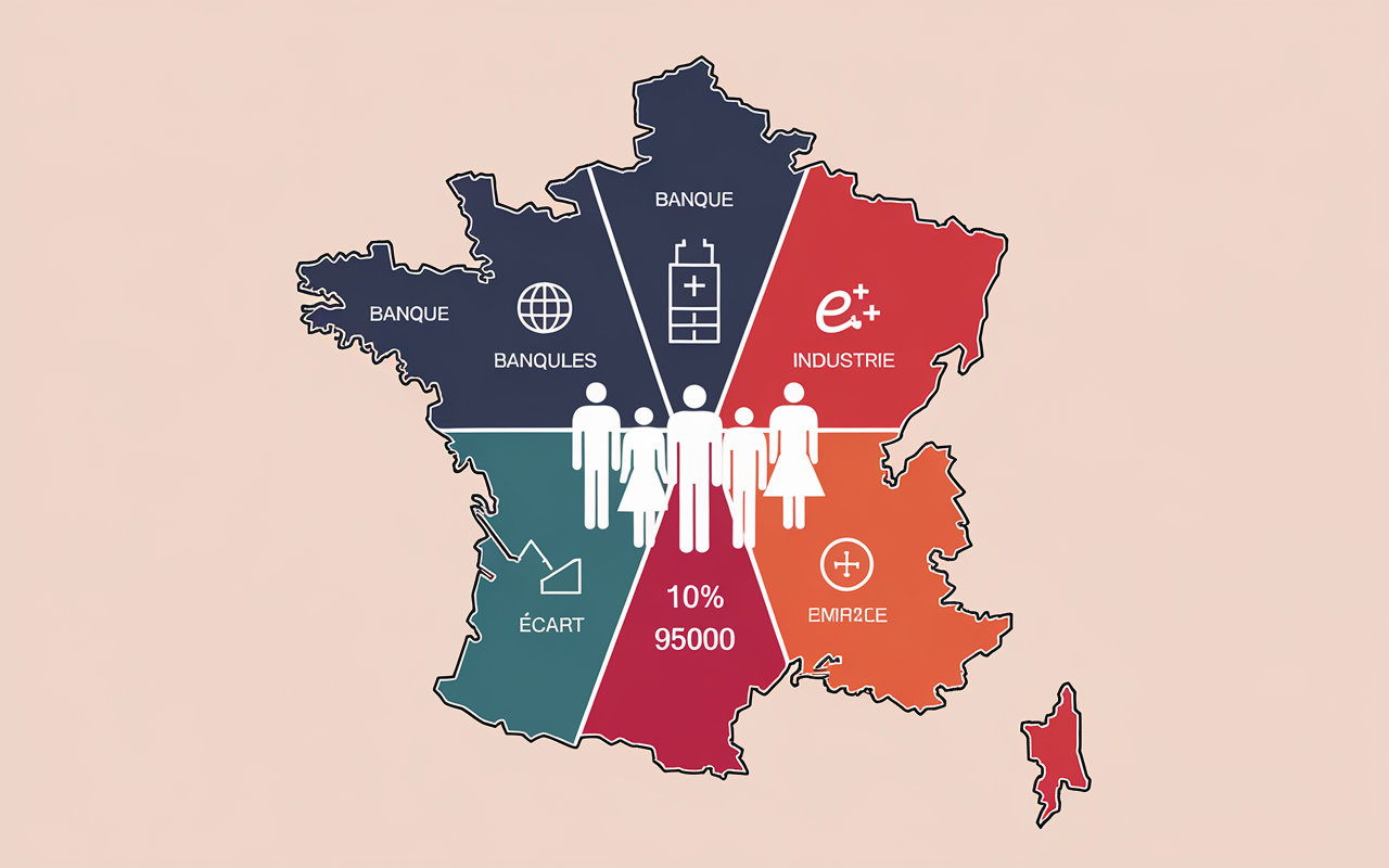 disparités salaire ingénieur 2025 france secteur genre