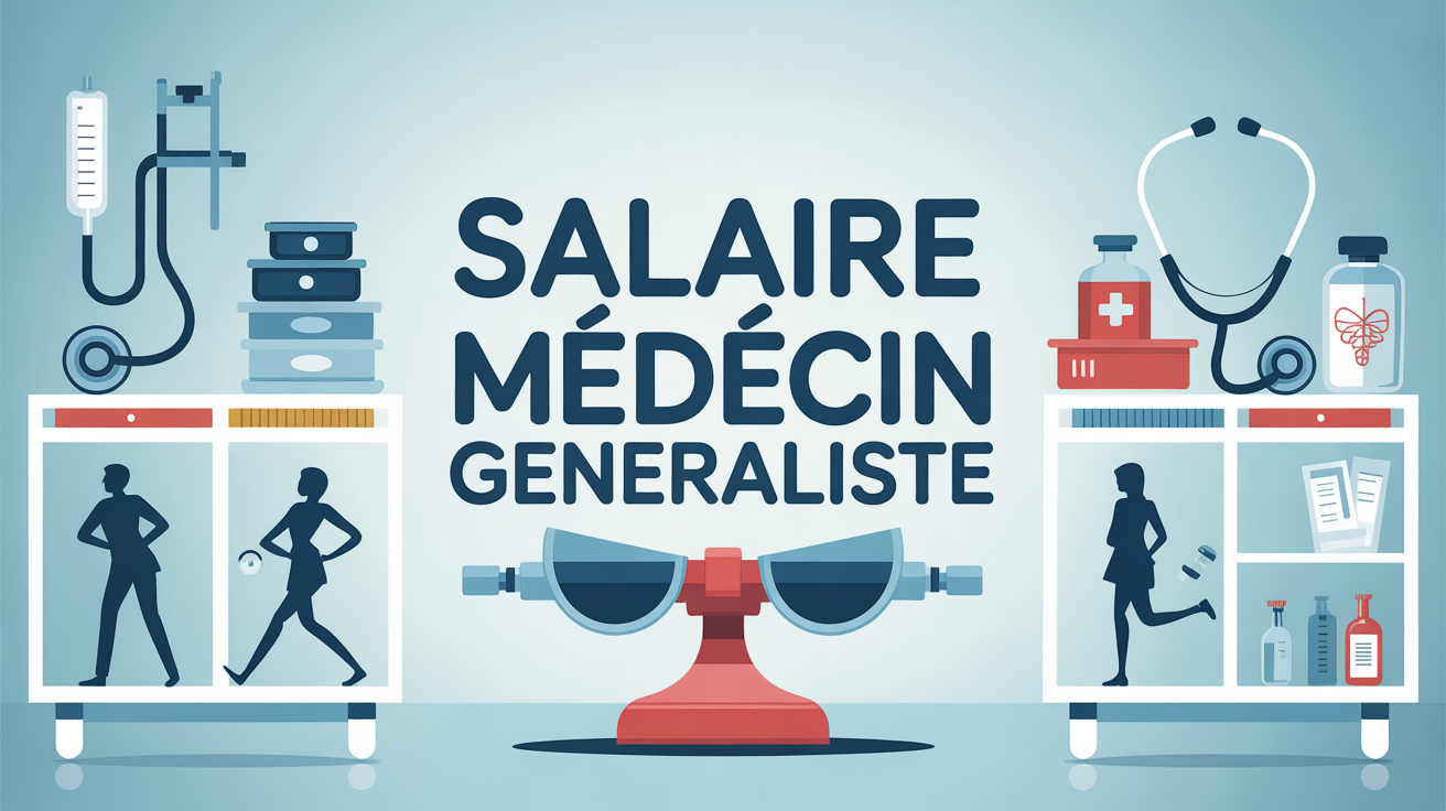 illustration salaire medecin generaliste cabinet moderne