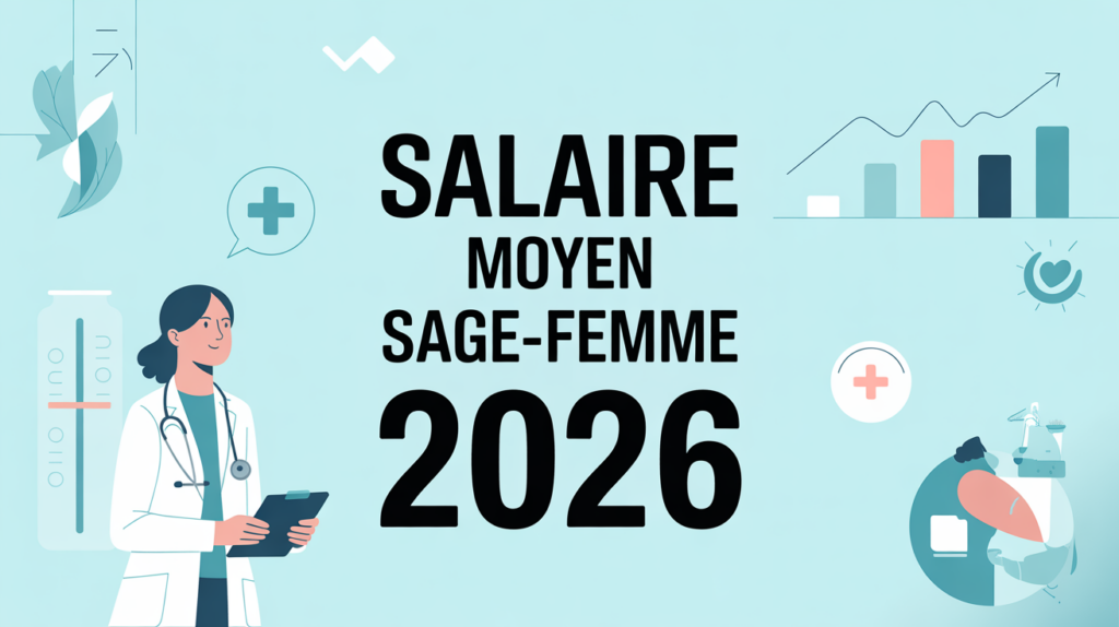 illustration salaire sage femme 2026