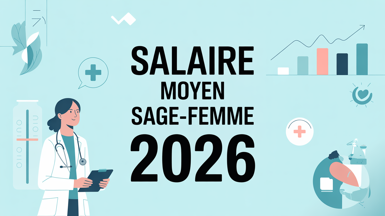 illustration salaire sage femme 2026