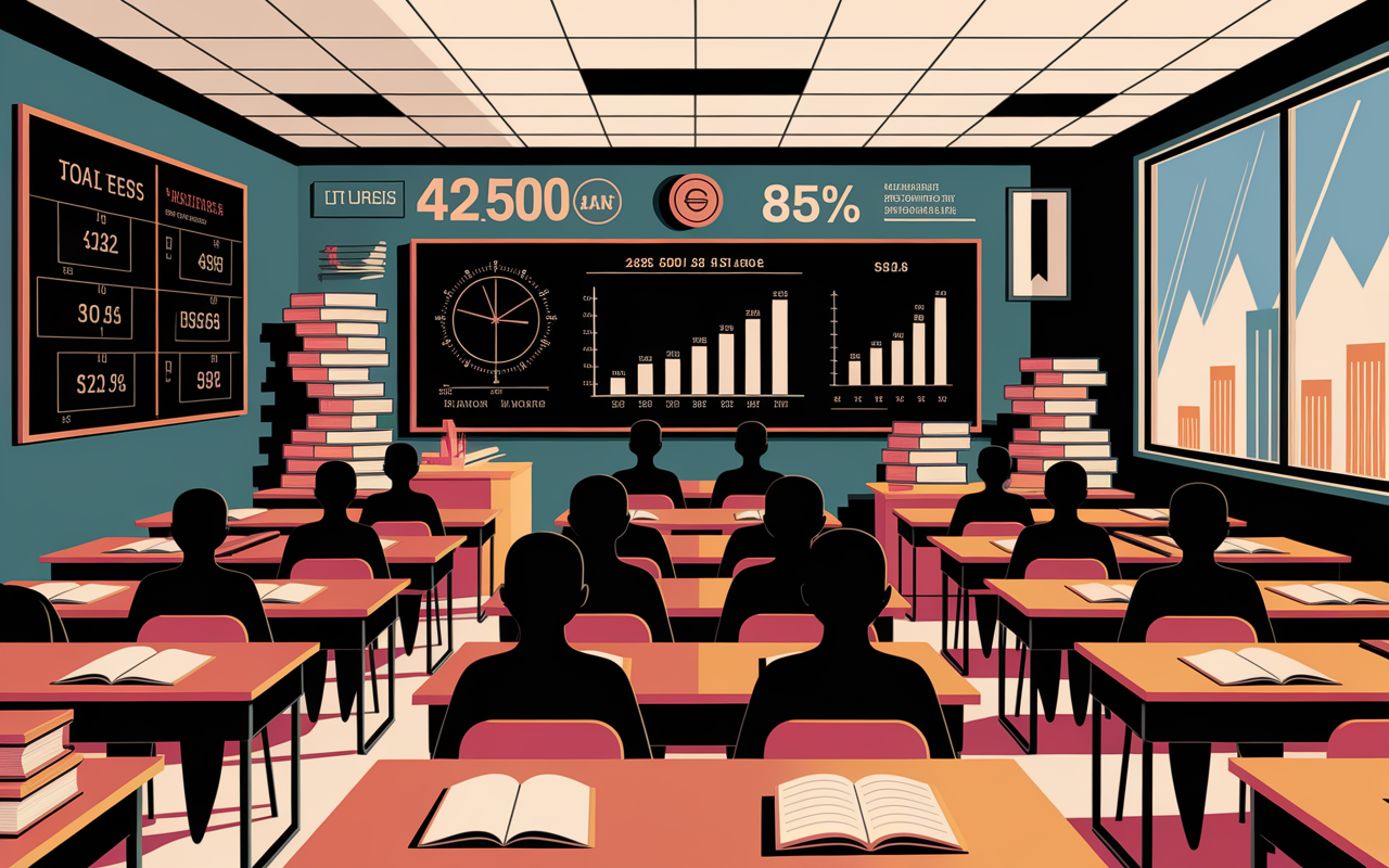 etude en finance chiffres classe etudiants
