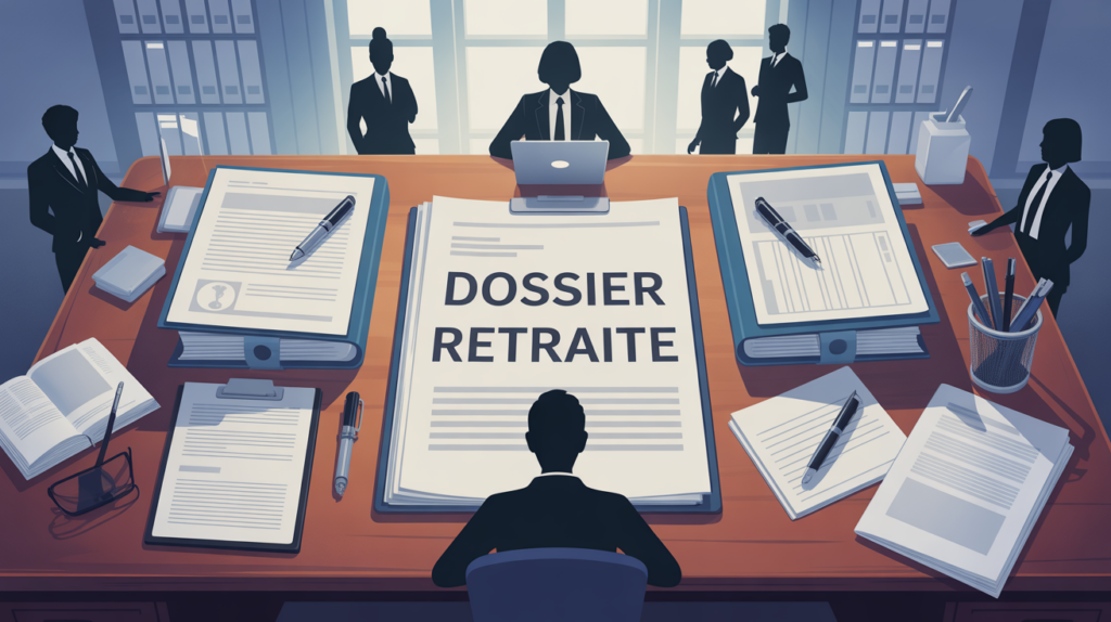 aide pour dossier retraite, dossier administratif centralisé