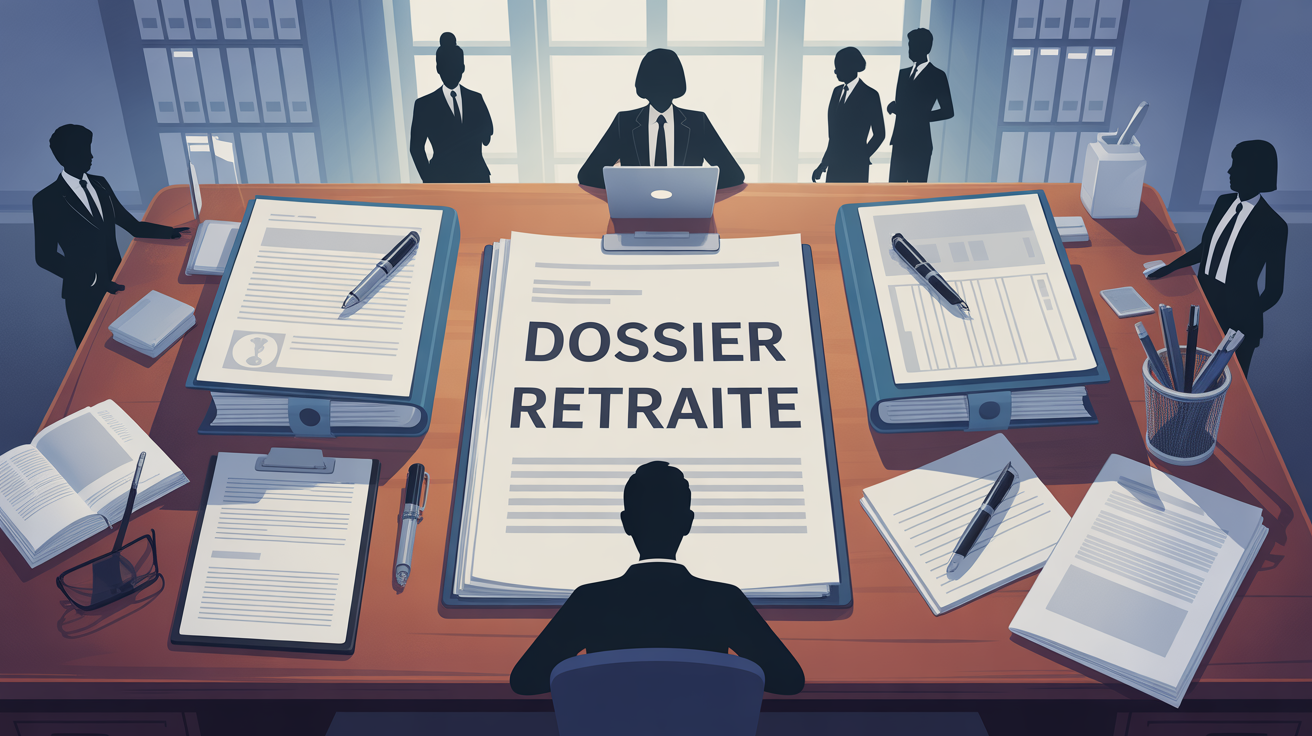 aide pour dossier retraite, dossier administratif centralisé
