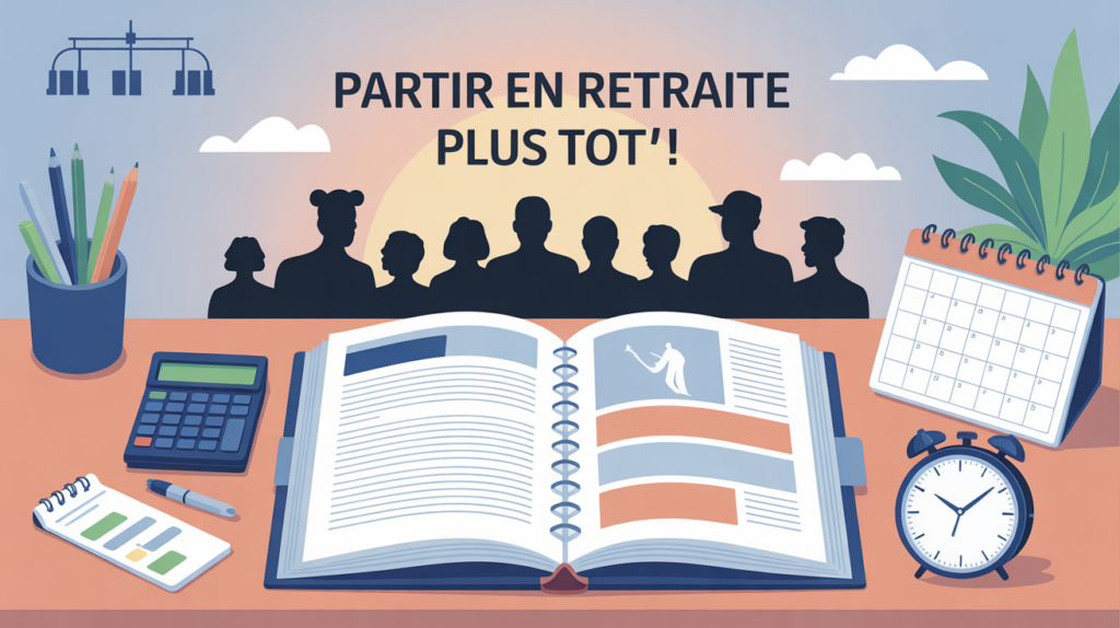 Astuce partir en retraite plus tôt dossier retraite ouvert