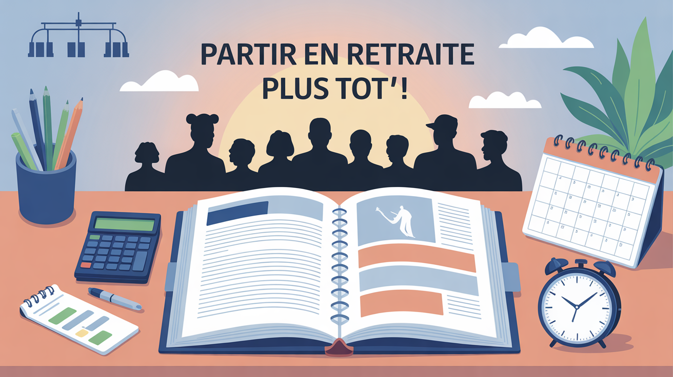 Astuce partir en retraite plus tôt dossier retraite ouvert