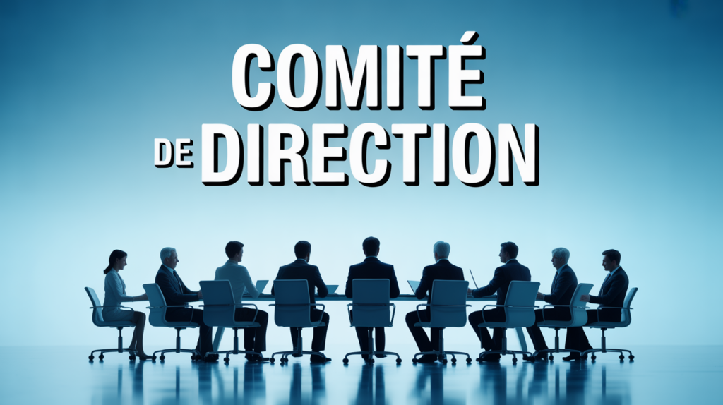 comité direction membres autour table