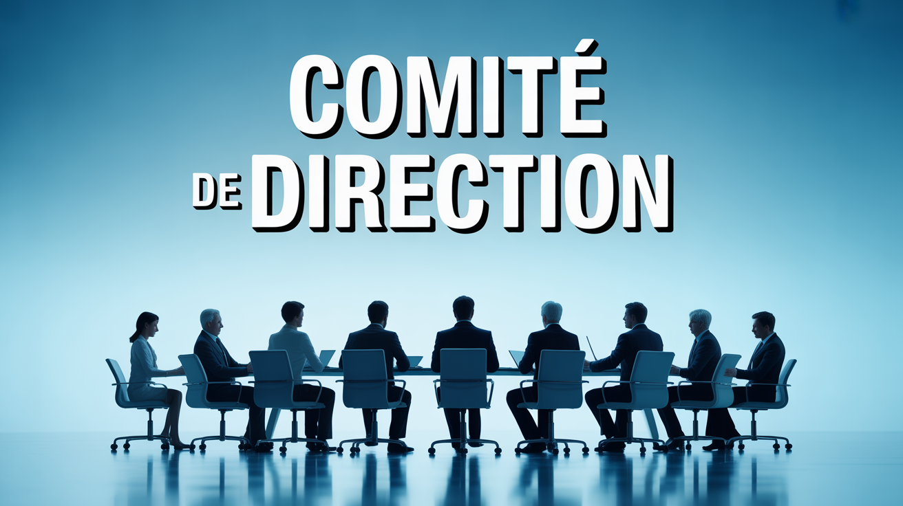 comité direction membres autour table