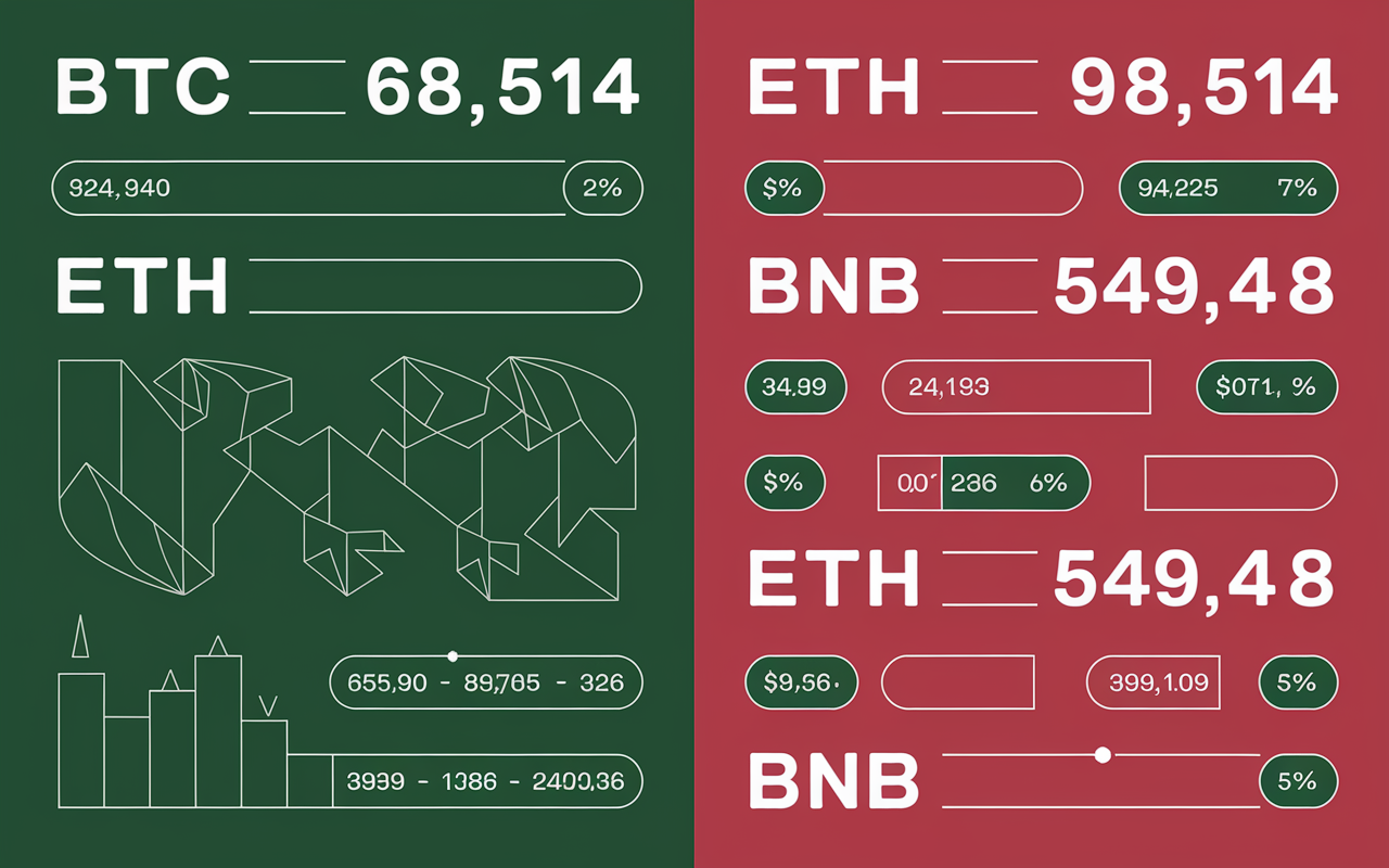 cours des crypto tableau prix en direct