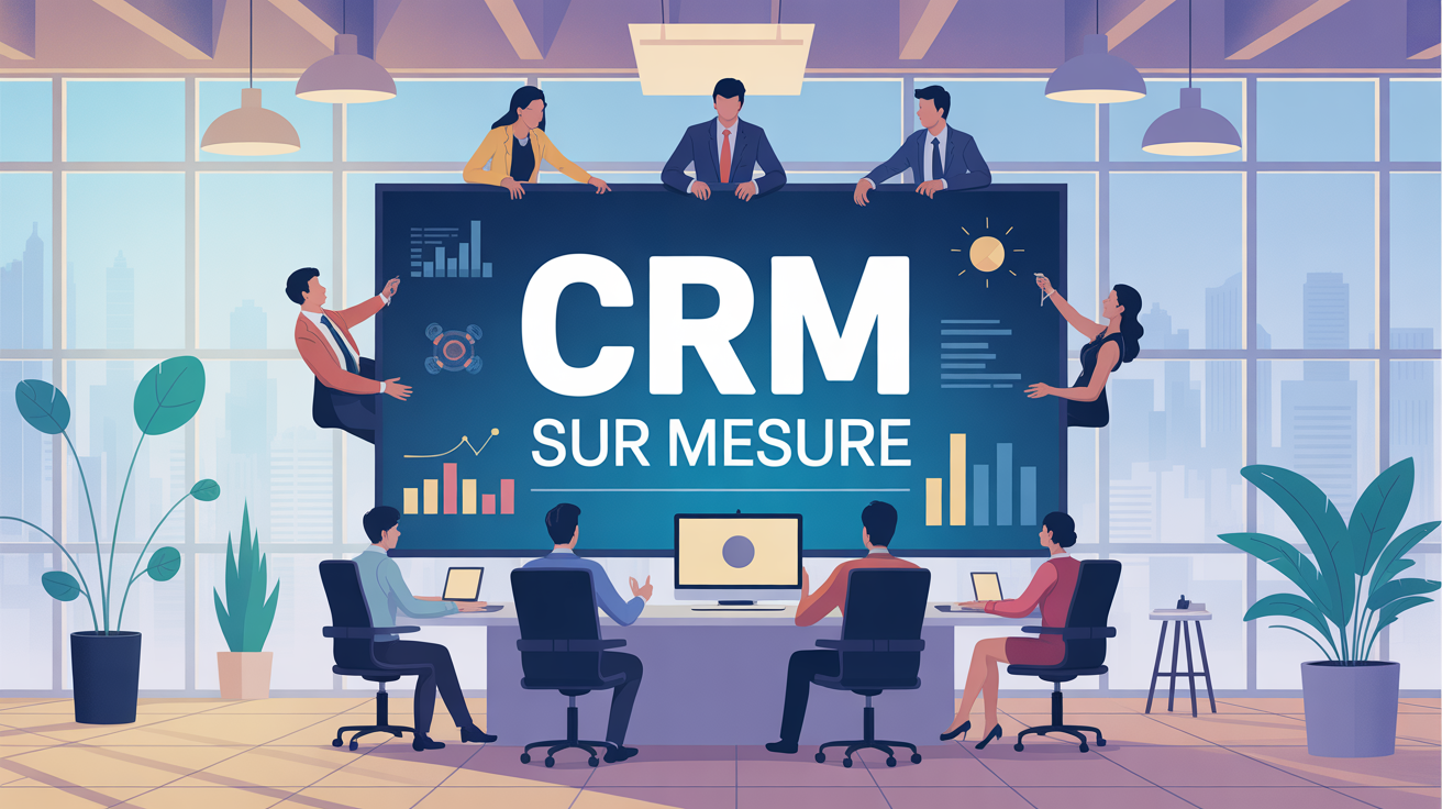 crm sur mesure vue d'ensemble bureau